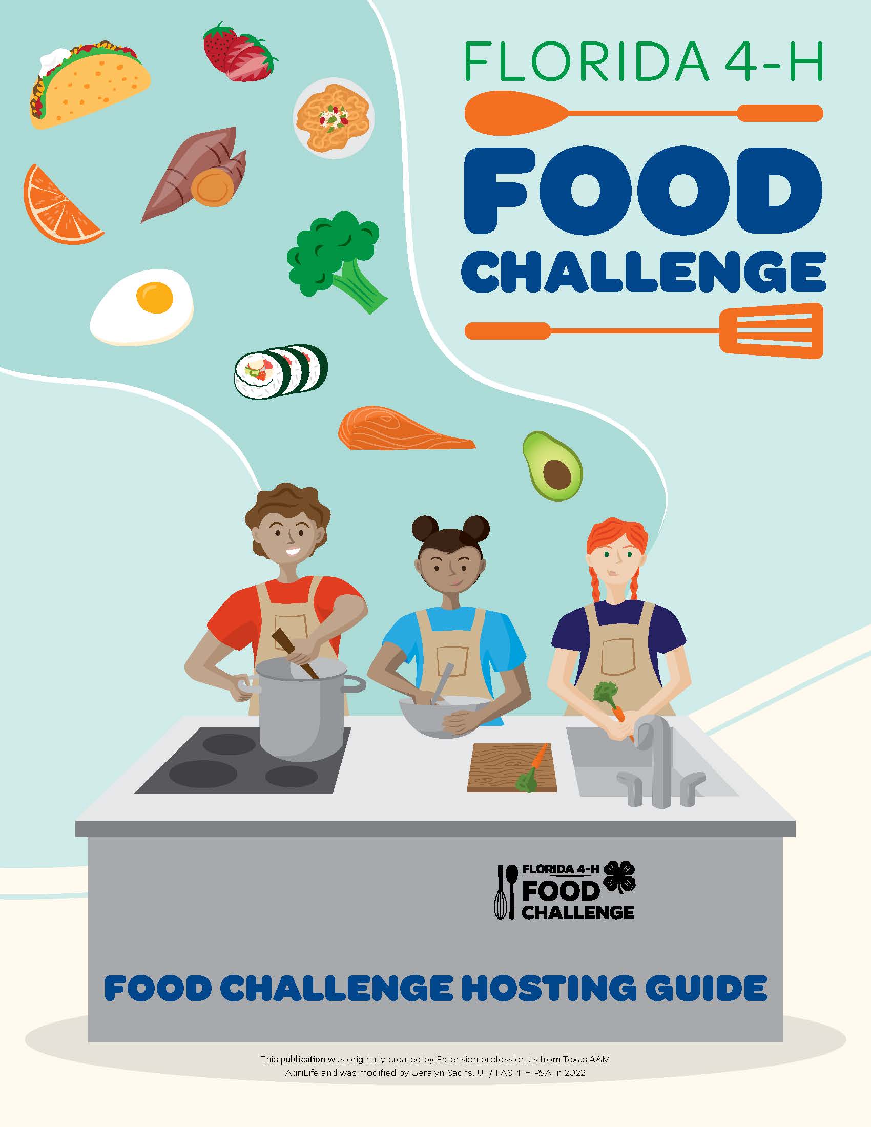 Florida 4-H Food Challenge Hosting Guide cover