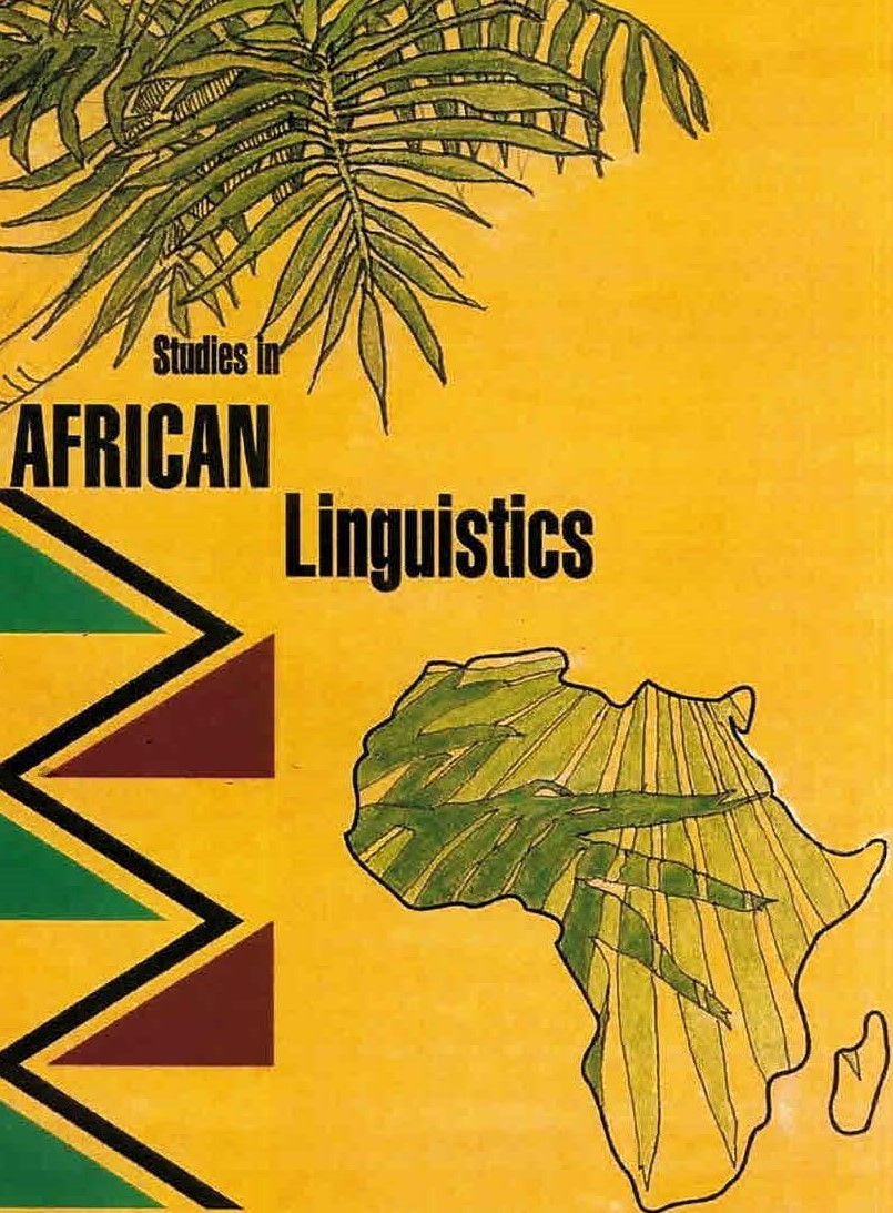 Studies in African Linguistics, SAL